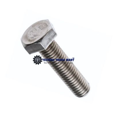 Hex Bolt SS304 M4-M5-M6-M8 (Dia. 4mm, Length. 8mm-80mm)